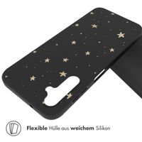 imoshion Design Hülle für das Samsung Galaxy A14 (5G/4G) - Stars Gold