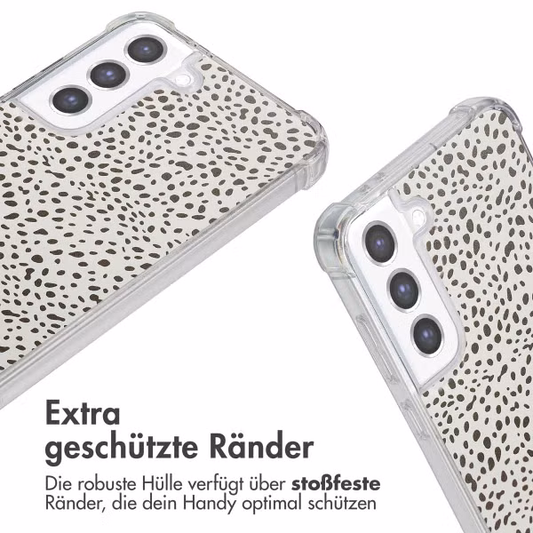 imoshion Design Hülle mit Band Samsung Galaxy S21 FE - Desert Dots