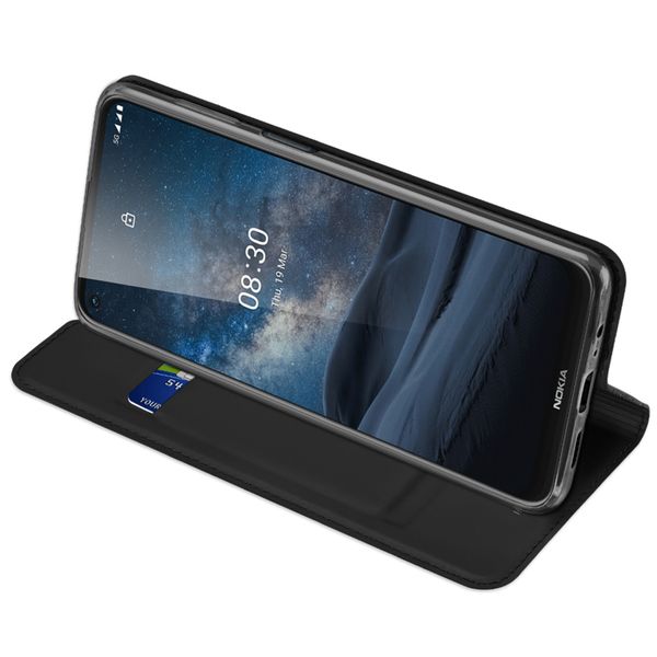 Dux Ducis Slim TPU Klapphülle Schwarz für das Nokia 8.3 5G