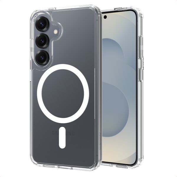 Accezz Xtreme Impact Backcover mit MagSafe Samsung Galaxy S25 - Transparent