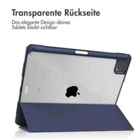 imoshion Trifold Hardcase Klapphülle Apple iPad Pro 11 (2022 / 2021 / 2020 / 2018) - Dunkelblau