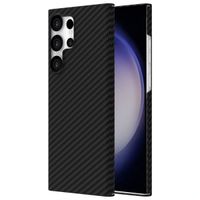 Accezz MagSafe Kevlar Hülle Samsung Galaxy S23 Ultra - Schwarz