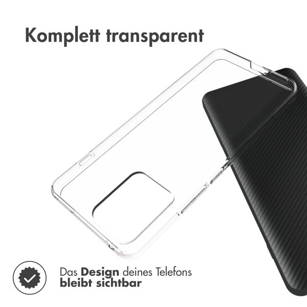 Accezz TPU Clear Cover für das Motorola ThinkPhone - Transparent