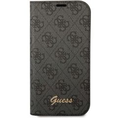 Guess 4G Logo Klapphülle Apple iPhone 14 Pro - Schwarz