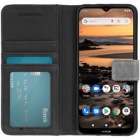 imoshion Luxuriöse Klapphülle Nokia 1.4 - Grau