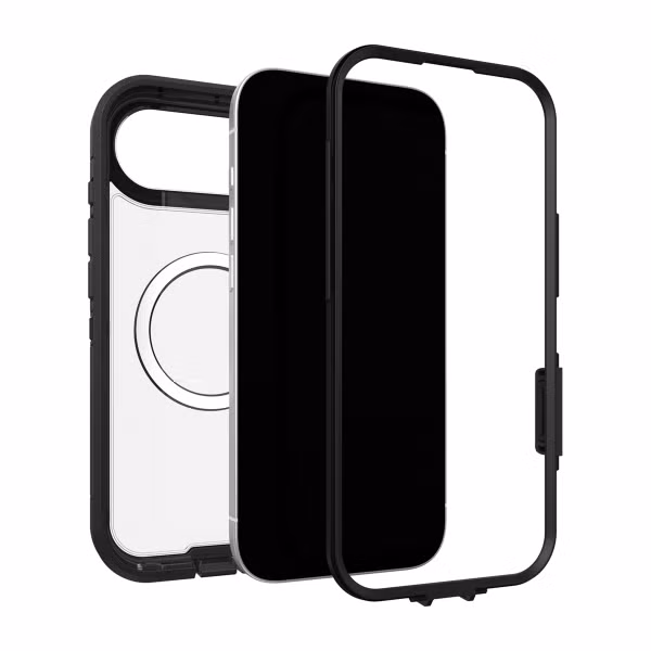 OtterBox Defender Pro XT Magnets Back Cover Apple iPhone Air - Clear / Black