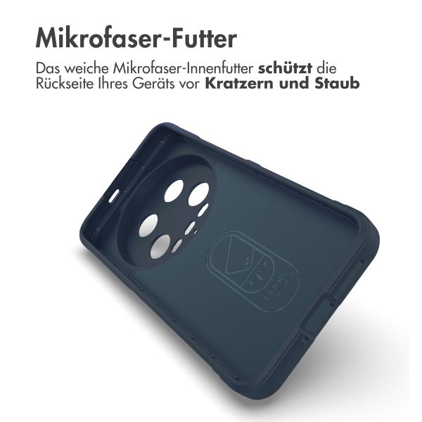 imoshion EasyGrip Back Cover für das Xiaomi 14 Ultra - Dunkelblau