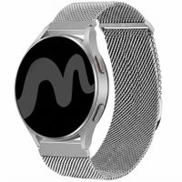 imoshion Magnetisches Milanaise Armband -   Universelle 20 mm Anschluss - Größe S - Silber