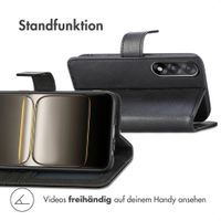 imoshion Luxuriöse Klapphülle OnePlus Nord 5 - Schwarz