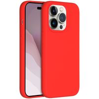Accezz Liquid Silikoncase mit MagSafe Apple iPhone 14 Pro - Rot