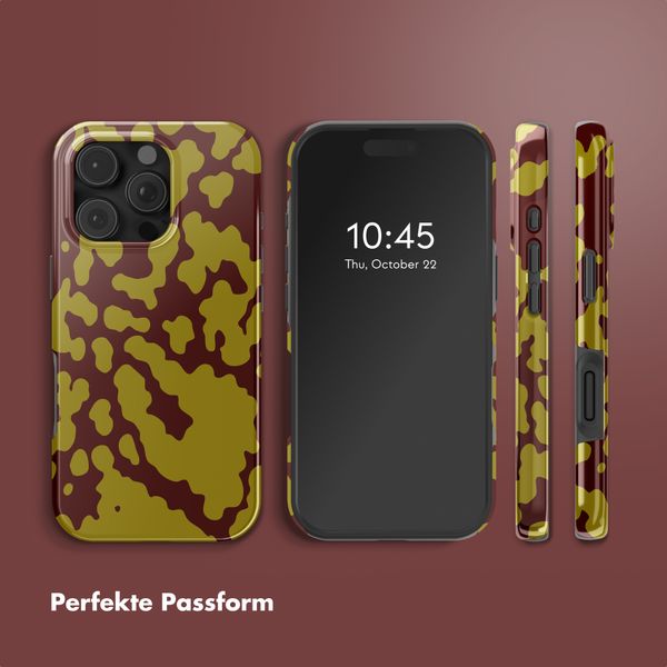 Selencia Vivid Rückabdeckung mit MagSafe Apple iPhone 16 Pro - Moo'd Olive Dust