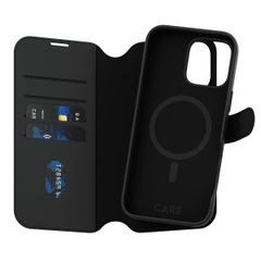 PanzerGlass CARE Tango 2-in-1 Wallet Case MagSafe für das iPhone 16 Pro Max - Schwarz