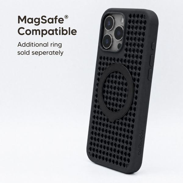 Callbuddy Hülle mit Strap Apple iPhone 16 Pro Max - Epic Black