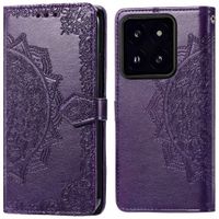 imoshion Mandala Klapphülle Xiaomi 14T Pro - Violett