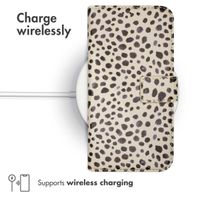 imoshion Design Klapphülle Samsung Galaxy A34 (5G) - Black And White Dots