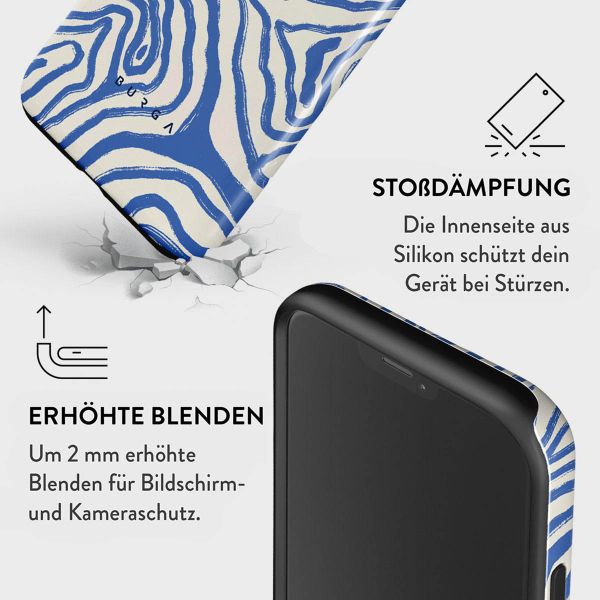Burga Tough Back Cover für das Apple iPhone 12 (Pro) - Seven Seas