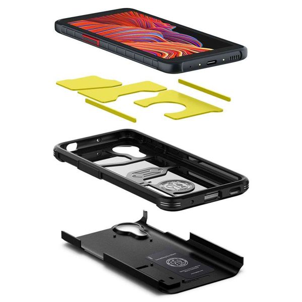 Spigen Tough Armor™ Case für das Samsung Galaxy Xcover 5 - Schwarz