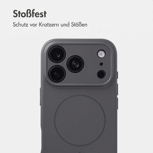 Accezz Grip Backcover mit MagSafe Apple iPhone 18 Pro Max / 17 Pro Max - Grau