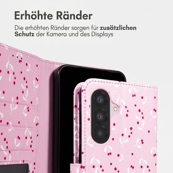 imoshion Design Klapphülle Samsung Galaxy A36 - Blush Berries
