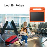 imoshion Schutzhülle mit Handgriff kindersicher für das Lenovo Tab P11 / P11 Plus - Orange