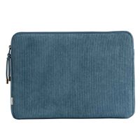 Selencia Cord Laptop Hülle 13-14 Zoll - Laptop Sleeve - Slate Blue