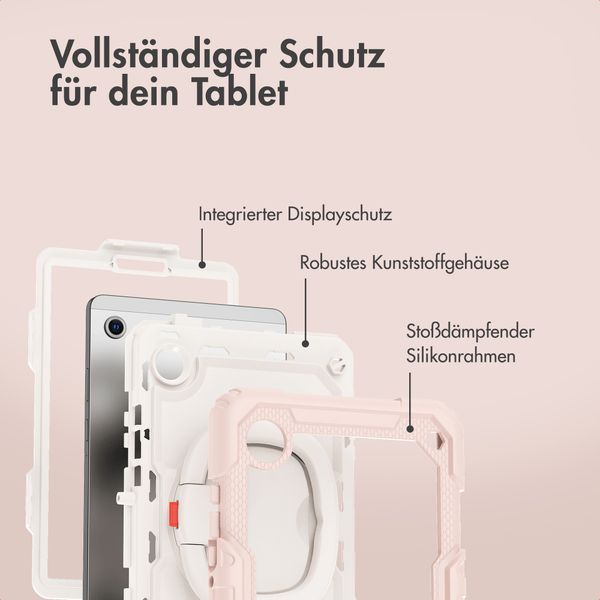imoshion Rugged Kindersicher Schutzhülle Samsung Galaxy Tab A11 Plus / A9 Plus - Rosa