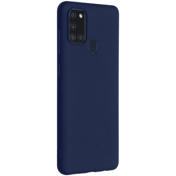 imoshion TPU Color Cover Samsung Galaxy A21s - Dunkelblau