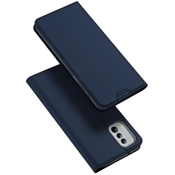 Dux Ducis Slim TPU Klapphülle für das Nokia G60 - Dunkelblau