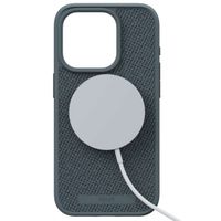 Njorð Collections Fabric MagSafe Case für das iPhone 15 Pro - Dark Grey