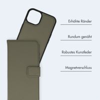 imoshion Herausnehmbare 2-in-1 Luxus-Bookcase Apple iPhone 13 - Grün