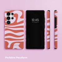 Selencia Vivid Back Cover Samsung Galaxy S25 Ultra - Dream Swirl Pink