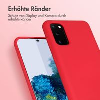 imoshion Color Backcover mit abtrennbarem Band Samsung Galaxy S20 - Rot