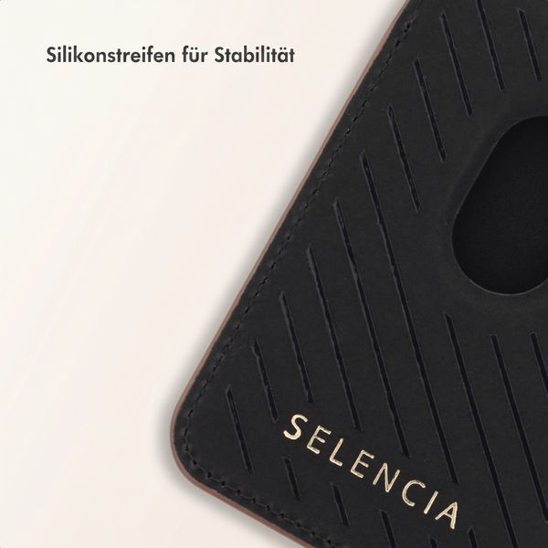 Selencia Sabi Kartenhalter mit MagSafe - Mocha Brown