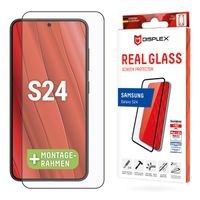 Displex Bildschirmschutzfolie Real Glass Full Cover für das Samsung Galaxy S24