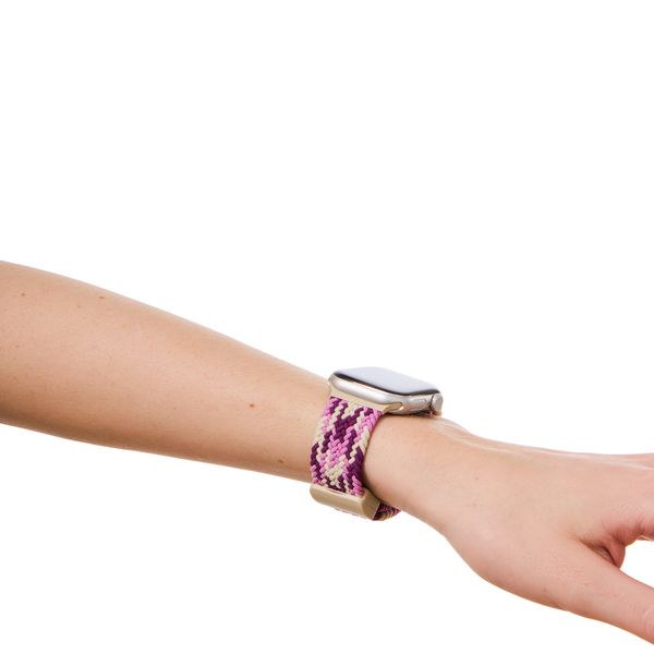 iDeal of Sweden Soft Braid Watch Band für Apple Watch | 38/40/41/42 mm - Cherry Crush