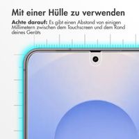 Accezz Screen Protector aus gehärtetem Glas Samsung Galaxy S26