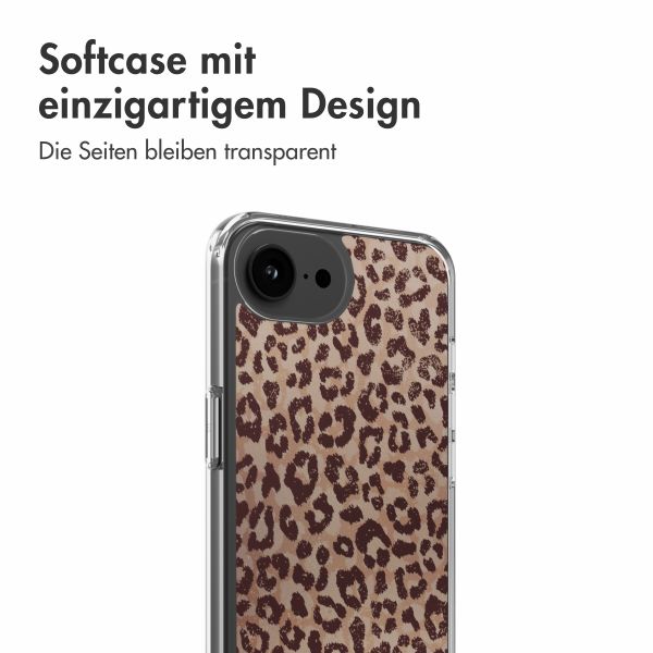 imoshion Design Hülle Apple iPhone 16e - Leopard Mood