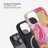 Selencia Vivid Rückabdeckung mit MagSafe Apple iPhone 14 - Marble Pink