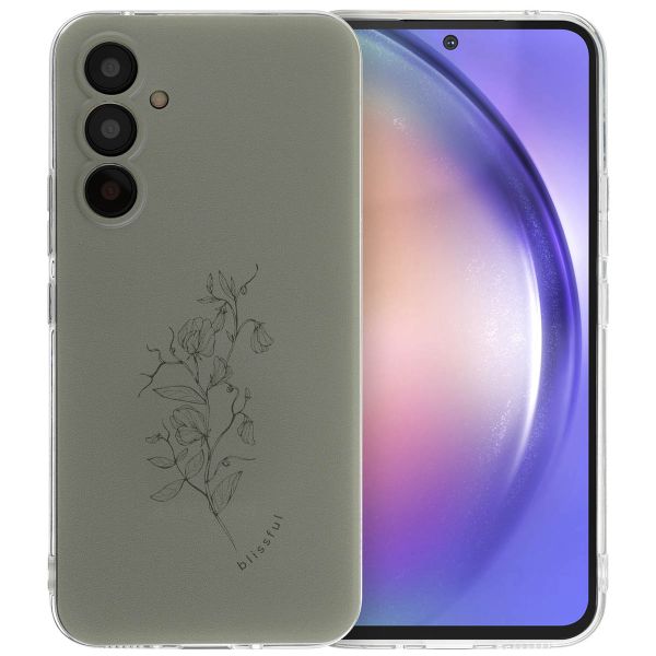 imoshion Design Hülle für das Samsung Galaxy A54 (5G) - Floral Green