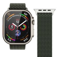 Vonmählen Woven Loop Armband für deine Apple Watch | 44/45/46/49 mm - Olive