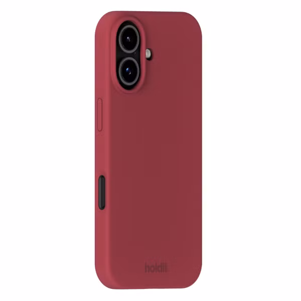 Holdit Silicone Case Apple iPhone 17 - Red Velvet