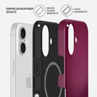 Burga Tough Back Cover MagSafe Apple iPhone 16 - Dark Cherry