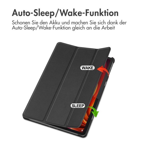 imoshion Trifold Klapphülle Lenovo Tab K11 Plus - Schwarz