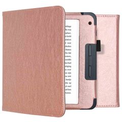 imoshion Vegan Leather Klapphülle Kobo Libra 2 / Tolino Vision 6 - Rosé gold