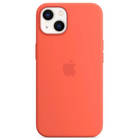 Apple Silikon-Case MagSafe für das iPhone 13 Mini - Nectarine