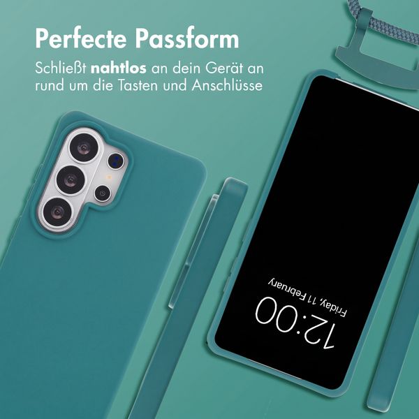 imoshion Color Backcover mit abnehmbarem Handykette und MagSafe Samsung Galaxy S26 Ultra - Dark Green