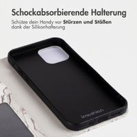 imoshion Design Klapphülle Apple iPhone 15 - Sandy Marble