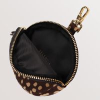 Selencia Nova Real Leather Mini Pouch - Fawn Chic