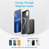 Anker Powerbank 321 MagGo (PowerCore 5.000 mAh) für iPhone mit MagSafe – Schwarz