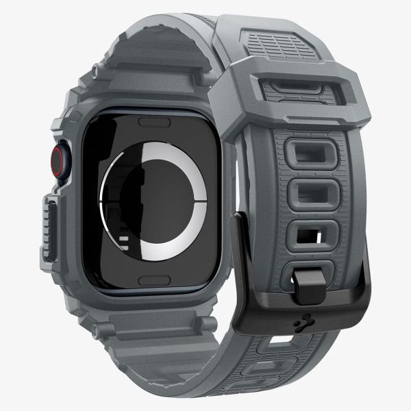 Spigen Rugged Armor™ Pro Case für Apple Watch Series 10 / 11 - 46 mm - Dark Gray